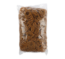 BROLINE Elastiques 25mmx1,3mm brun 500g, 155412