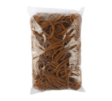 BROLINE Elastiques 60mmx3,0mm brun 500g, 155433