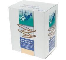 BROLINE Gummibnder 80mm 500g braun 500 Stck, 155435