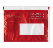 BROLINE Pochette courier rouge C6 avec impression 250 pcs., 306250