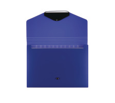 BROLINE Dossier  comp. A4 bleu 12 compart., 663291