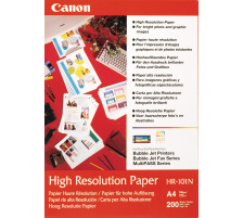 CANON Papier High Resol. 105g A4 Bubble-Jet 200 feuilles, HR101A4