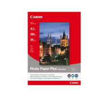 CANON Photo Paper Plus Semi-gloss A3 PIXMA, 260g 20 Blatt, SG201A3