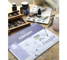 CANSON Imagine Zeichenpapierblcke A3 200g, weiss 50 Blatt, 200006007