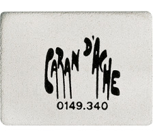 CARAN D'ACHE Gomme 40x23x9mm blanche, 149.34