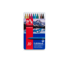 CARAN D'ACHE Filzstift Fibralo M 10-farbig assortiert, 185.310