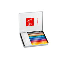 CARAN D'ACHE Filzstift Fibralo M 15-farbig assortiert, 185.315
