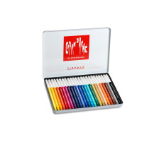 CARAN D'ACHE Feutres Fibralo M 24-couleurs ass., 185.324