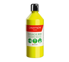 CARAN D'ACHE Deckfarbe Gouache Eco 500ml gelb citron fluo flssig, 2371.240