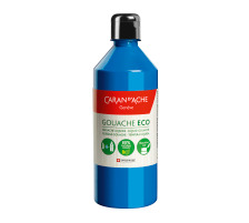 CARAN D'ACHE Deckfarbe Gouache Eco 500ml cyan flssig, 2373.170