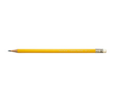 CARAN D'ACHE Crayon HB jaune, avec gomme, 351.272