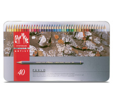 CARAN D'ACHE Crayon de couleur Pablo ass. 40 pcs., 666.34