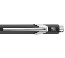 CARAN D'ACHE Stylo  bille 849 Metall noir, refill., criture bleu, 849.009