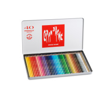 CARAN D'ACHE Crayon de Couleur Prismalo 3mm 40 couleurs ass., boite mt., 999.34