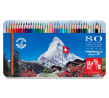 CARAN D'ACHE Crayon de Couleur Prismalo 80 couleurs ass., 999.38