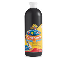 CARIOCA Temperafarben 1000ml schwarz, 3394