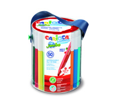 CARIOCA Fasermaler Jumbo ass. 50 Stck, 3613