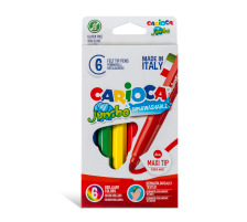 CARIOCA Feutre Jumbo box 6mm 6 pcs., 40568