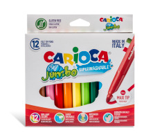 CARIOCA Feutre Jumbo box 6mm 12 pcs., 40569