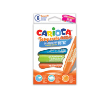 CARIOCA Posterfarbe Temperello Neon 6 Stck ass., 003380