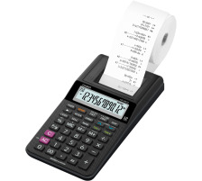 CASIO Calculatrice 12x noir, HR-8RCEBK