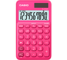 CASIO Taschenrechner 10-stellig rot, SL310UCRD