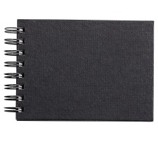 CLAIREFONTAINE GOLDLINE Carnet spirale A6 140g 64 feuilles, 34259