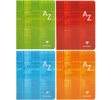 CLAIREFONTAINE Cahier 17x22cm A-Z 48 feuilles, 63749