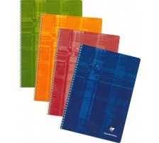 CLAIREFONTAINE Mosai Matris Carnet spirale A4 a. colonnes 50 feuilles, 68141