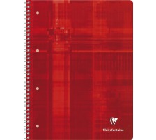 CLAIREFONTAINE Carnet spirale Studium A4 lign 80 feuilles, 8256