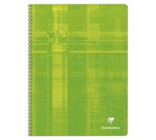 10 X CLAIREFONTAINE Spiralheft assort. A4 5mm, kariert 50 Blatt, 8342