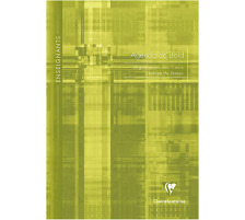 CLAIREFONTAINE Matris Agenda matre A4 lign francais 72 feuilles, 9059