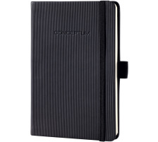 CONCEPTUM Carnet A6 lign, 80g, 194 pages noir, CO132