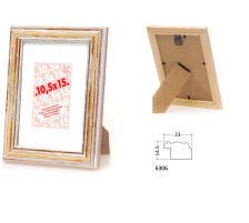 DEBEX Cadre 18x24cm Pin, blanc, 6306.01 1