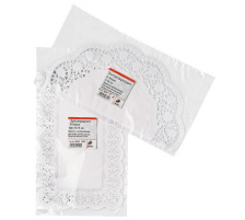 DEMMLER Dentelles gteau rond 9cm, 24 pcs. blanc, 92110224