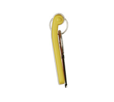 DURABLE Porte-cls KEY CLIP jaune 6 pices, 195704