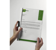 DURABLE Classeur  pince DURACLIP 60 pour 60 feuilles A4 rouge, 2209/03