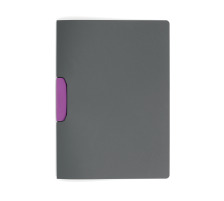 5 X DURABLE Dossier  pince Duraswing opaque, Clip rosa, 230408
