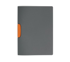 5 X DURABLE Dossier  pince Duraswing opaque, Clip orange, 230409