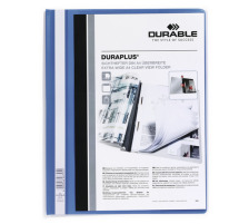 DURABLE Dossier de prsentat. DURAPLUS pour 100 feuilles A4 bleu, 2579/06