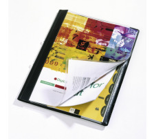 DURABLE Doss.prsent. DURAPLUS DE LUXE pour 200 feuilles A4 noir, 2589/01