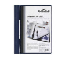 DURABLE Angebotsheft. DURAPLUS DE LUXE fr 200 Blatt A4 dunkelblau, 2589/07