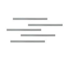DURABLE DURAFIX Rail 297mm metallic silber 5 Stck, 470723