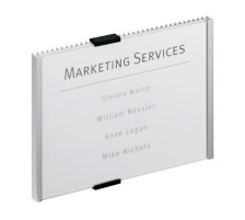 DURABLE Trschild Info Sign silber, aluminium 210x148.5mm, 480523