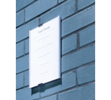 DURABLE Trschild Info Sign A3 silber, aluminium 297x420mm, 480823