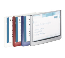 DURABLE Plaque de porte Click Sign graphite,plastique 149x105.5mm, 486137