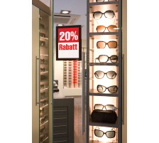 DURABLE Sichtfenster Magaframe A5 schwarz, selbstklebend 2 Stk., 4871/01