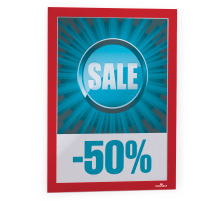 DURABLE Dossier Duraframe rouge, autocollant 2 pcs., 4872/03