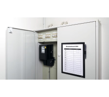 DURABLE Magnetic Note DURAFRAME A4 noir, 498901