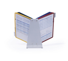 DURABLE Systme d.prsent. VARIO Table color, avec 10 pochettes A4, 557000